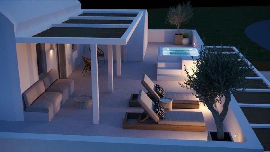 Lejardin Suites Santorini Pýrgos المظهر الخارجي الصورة